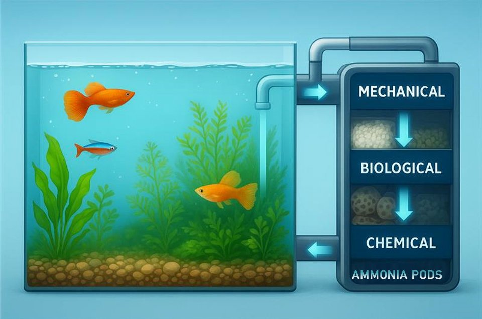 Best Way to Remove Ammonia from Aquariums